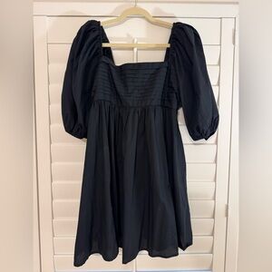 Abercrombie and Fitch Emerson Puff Sleeve Mini Dress